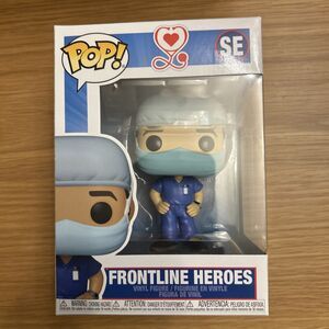 Funko Pop Frontline Heroes: Male Nurse  #1 Vinyl Figure #54046